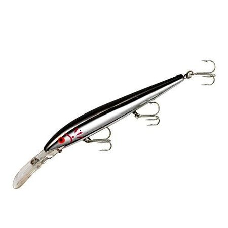 Cotton Cordell Deep Diving Red Fin, 5, 58 Oz ChromeBlackback, Floating CD904